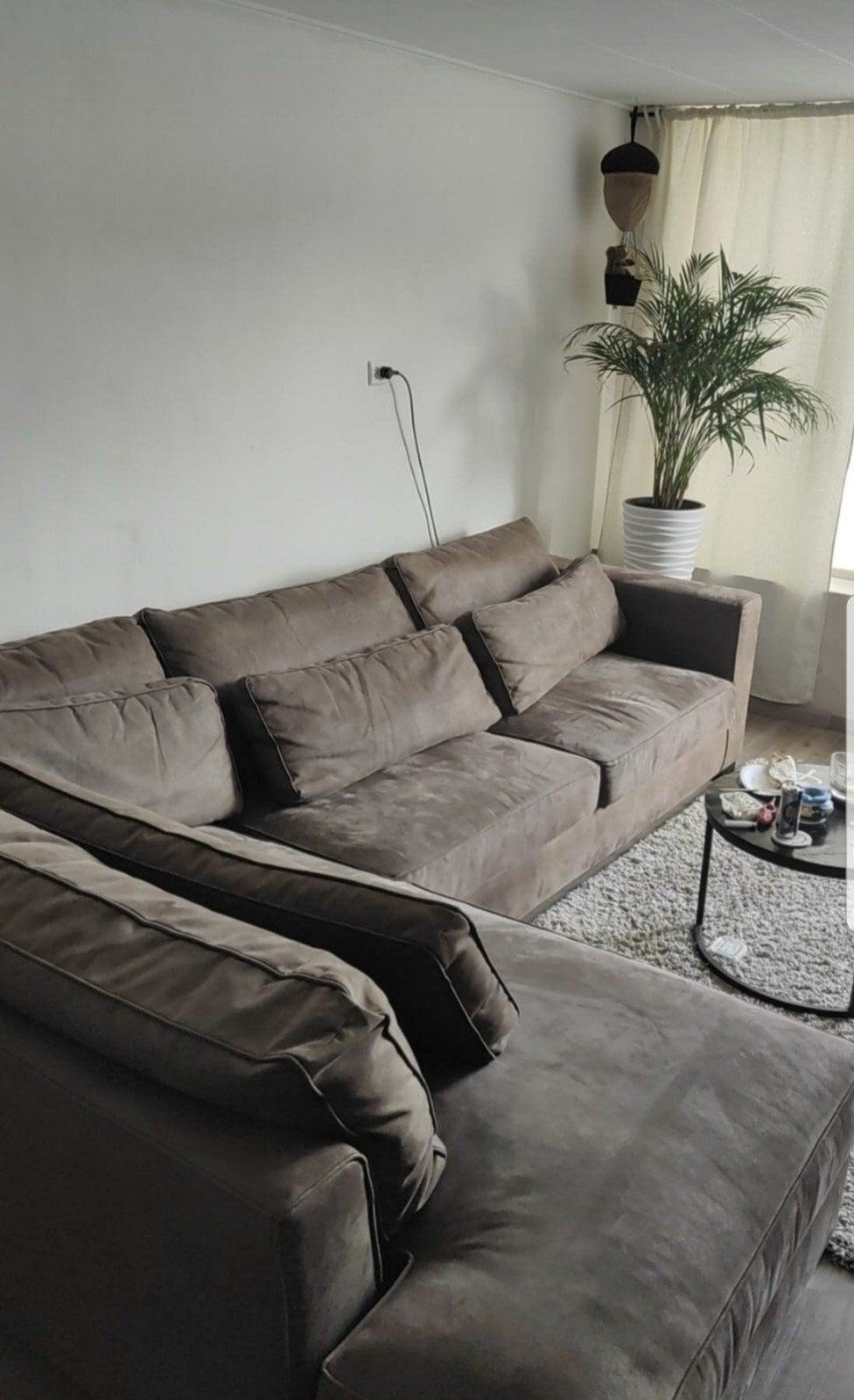 seude bankstel te koop voor weggeef prijs 150.00 euro, Ophalen of Verzenden, Gebruikt, Driepersoons, 200 tot 250 cm
