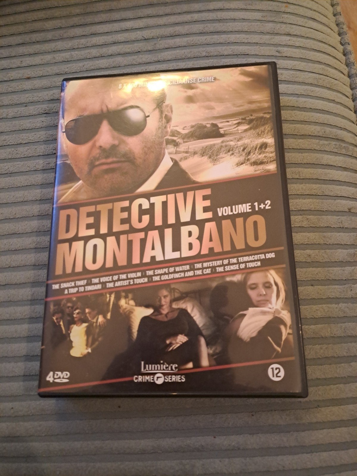 Detective Montalbano Volume 1+2 DVD Boxset - In prima staat!, Nederlands, Ophalen of Verzenden, Zo goed als nieuw, Italiaans