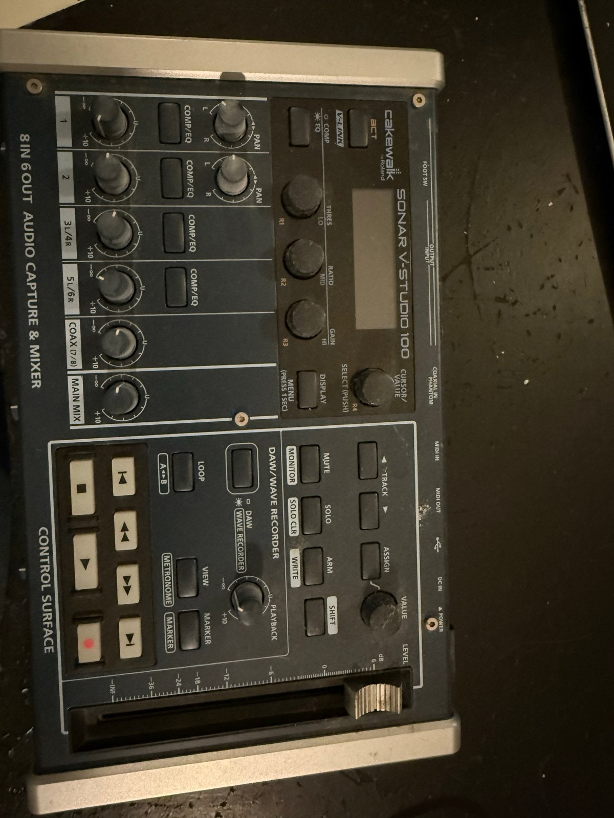 Cakewalk SONAR V-STUDIO 100 Audio Interface & Mixer, Ophalen of Verzenden, Gebruikt, Minder dan 5 kanalen, Microfooningang