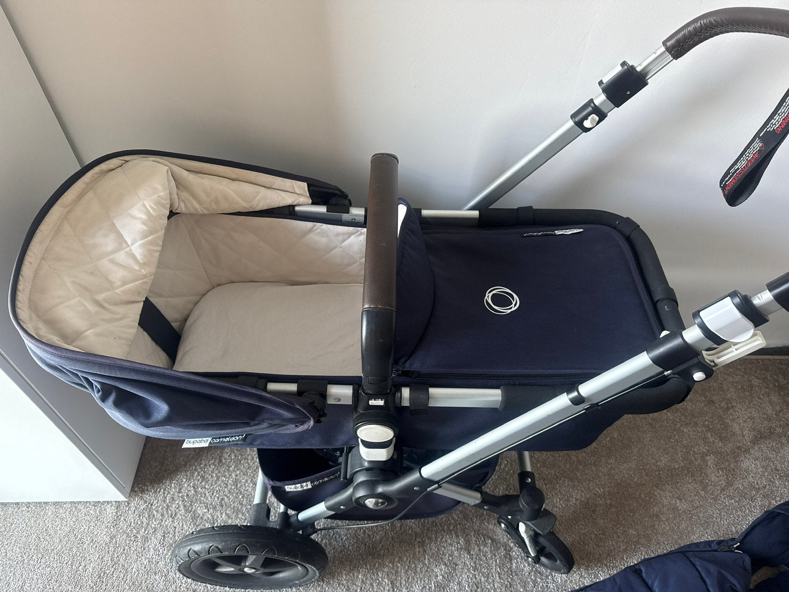 Complet Bugaboo Cameleon3–Donkerblauw(Inclusief Accessoires), Ophalen of Verzenden, Bugaboo