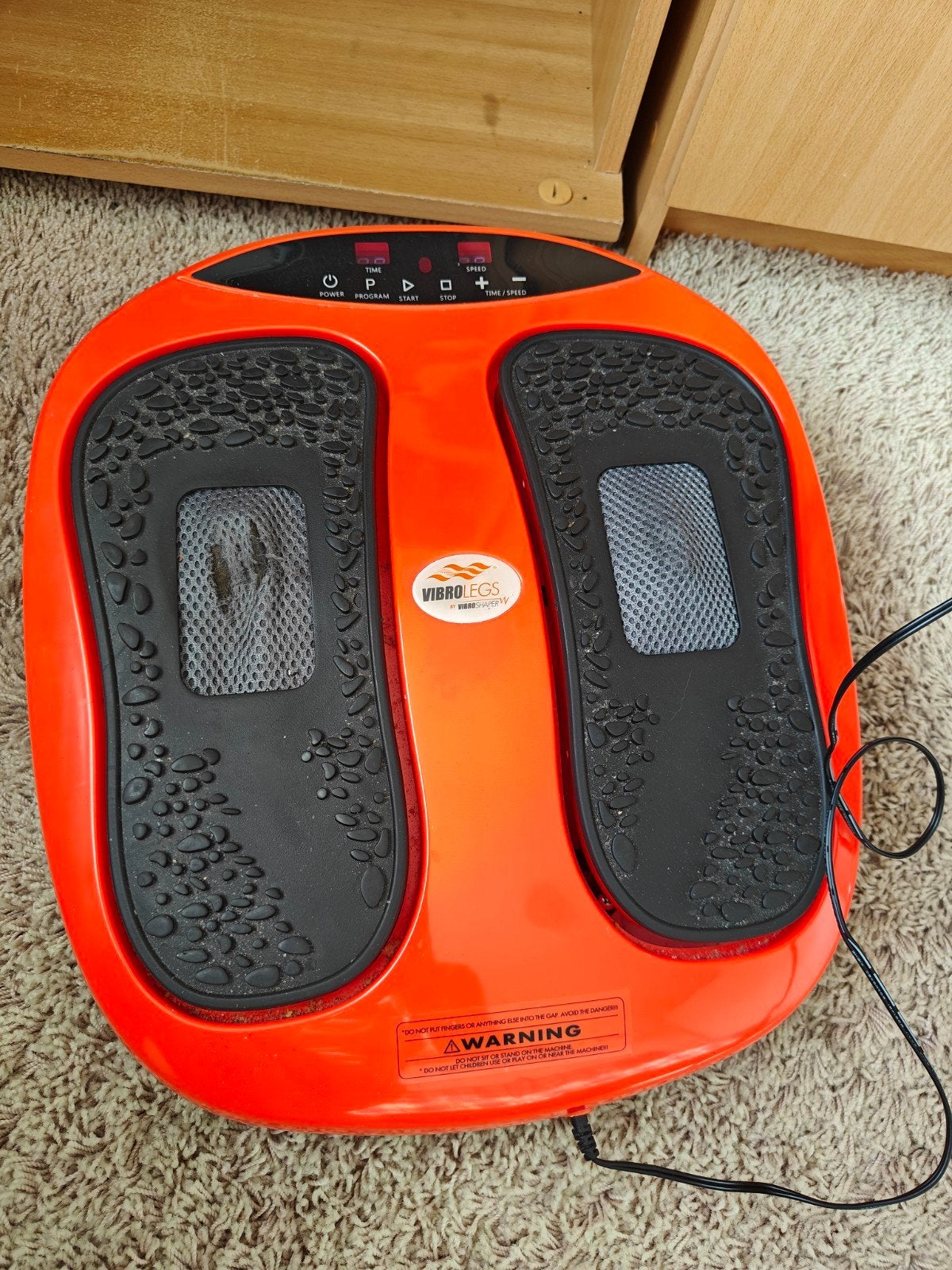 Vibro Shaper trilplaat - Vibro Legs, Ophalen of Verzenden, Gebruikt, Apparaat