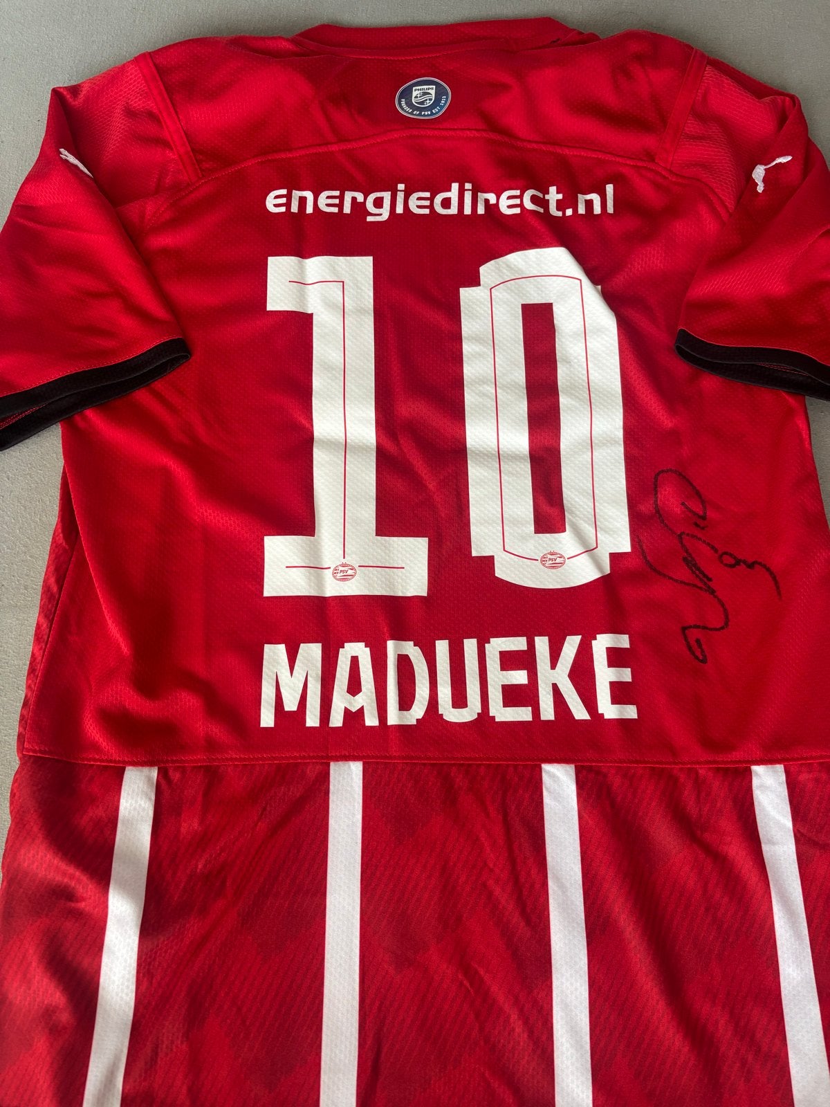 Noni Madueke Gesigneerd Voetbalshirt (Replica) - V.a. € 150, Verzenden, Nieuw, Shirt