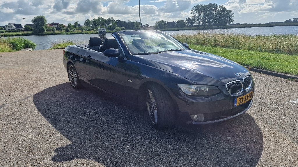 BMW 3-Serie 2.5 I 325 Cabrio AUT 2007 Blauw, Achterwielaandrijving, Zwart, Cabriolet, 2996 cc