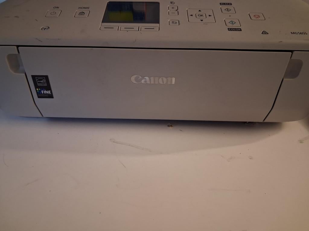 Canon Pixma MG5655 All-in-One Printer, Computers en Software, Printers, Gebruikt, All-in-one, Inkjetprinter, Kleur printen, Kopieren