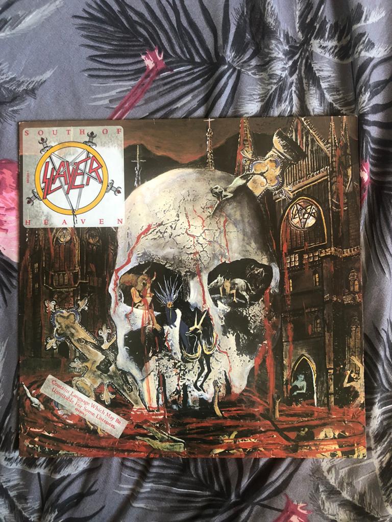 Lp Slayer South of Heaven (1988), Ophalen, Zo goed als nieuw, 12 inch