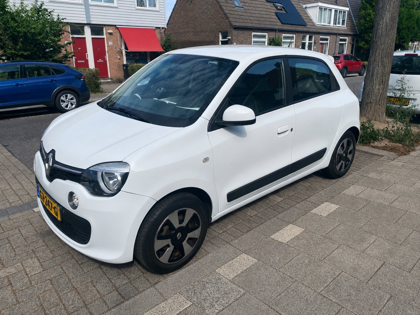 Renault Twingo, Zwart, Wit, Handgeschakeld, 70 pk