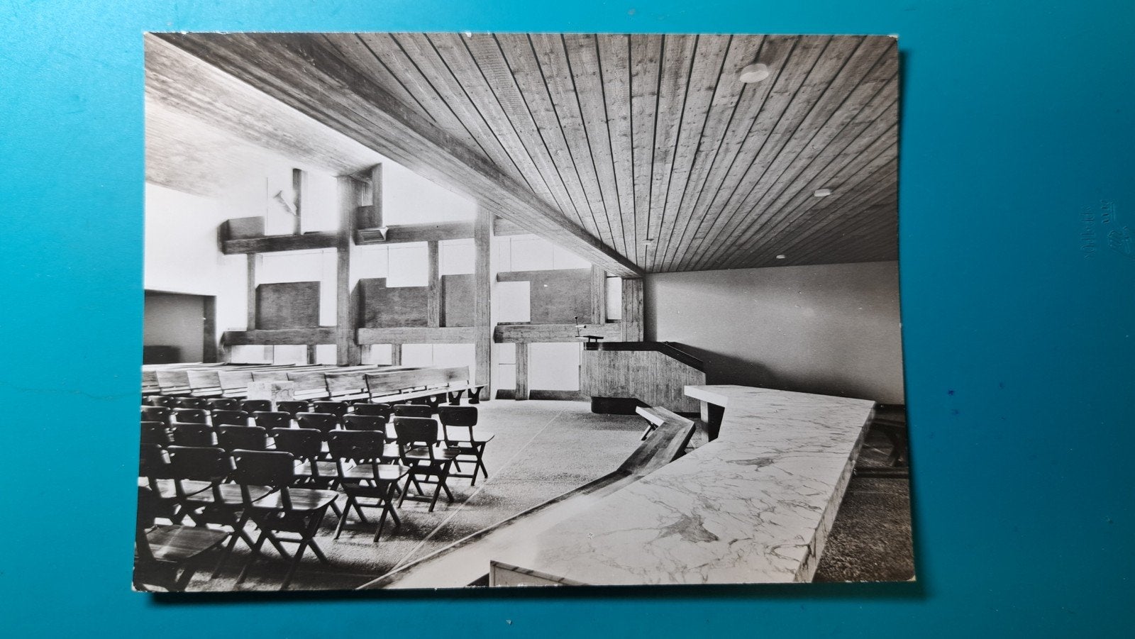 Aerdenhout adventkerk 1958, Ophalen of Verzenden, 1940 tot 1960, Ongelopen, Noord-Holland