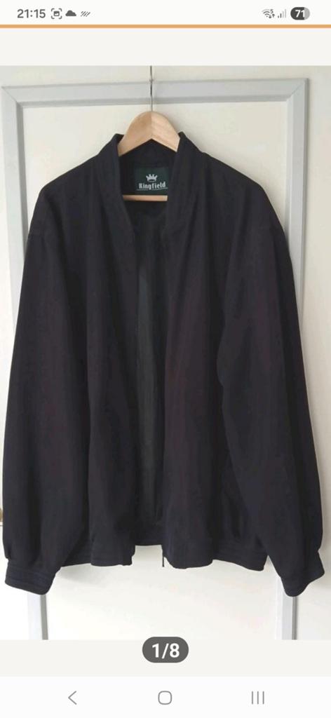 Kingfield donkerblauw Bomberjack - Maat XL, Kingfield, Blauw, Maat 56/58 (XL), Ophalen of Verzenden