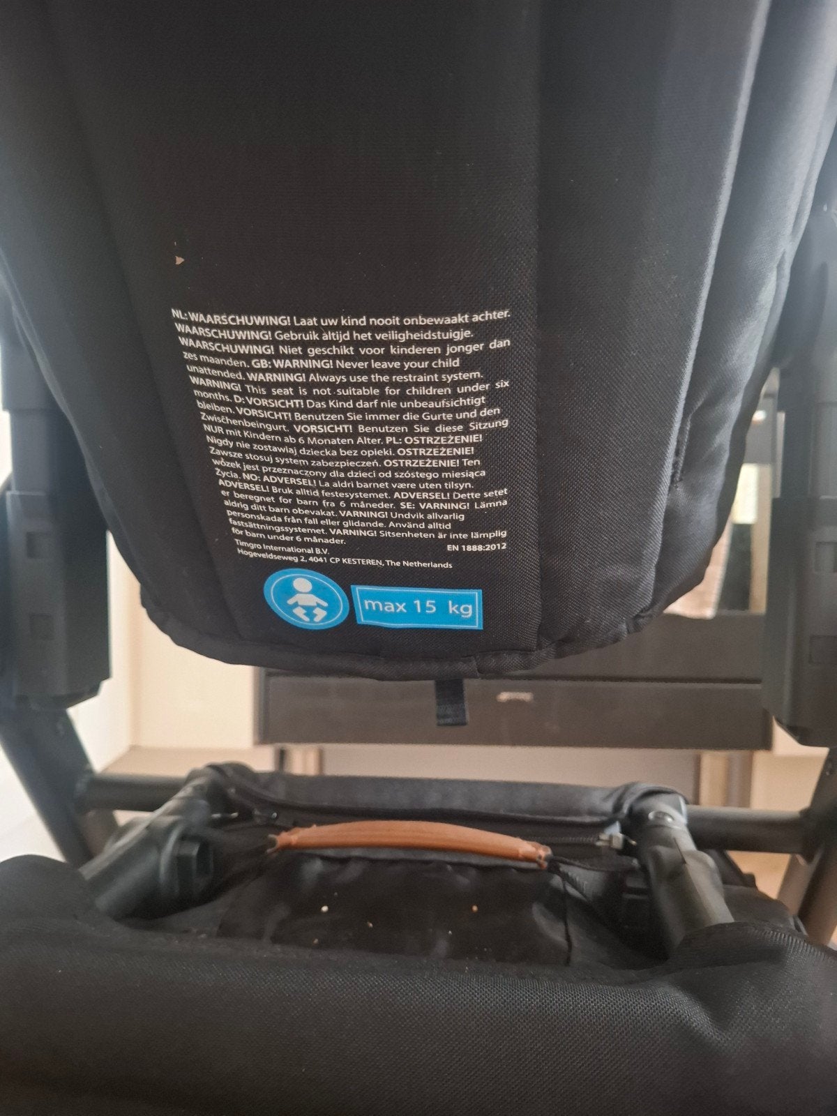 Dubatti kinderwagen, Ophalen, Gebruikt