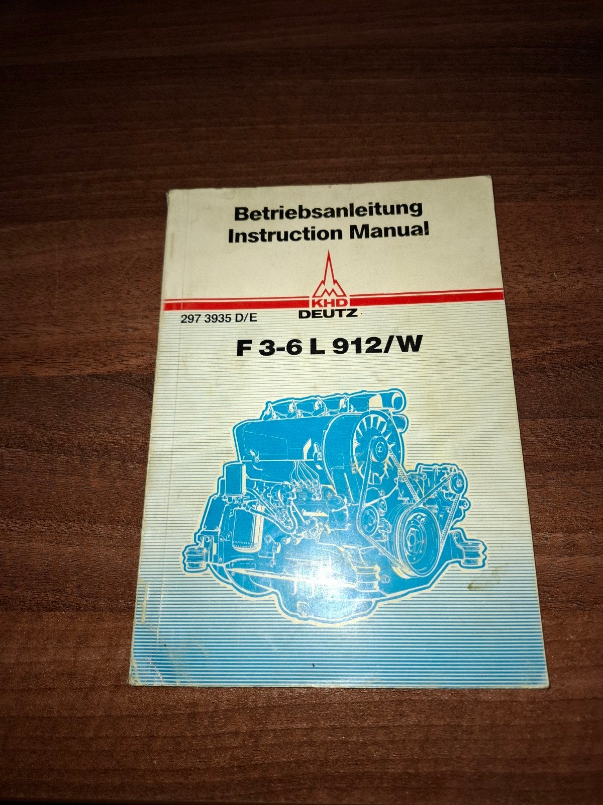 Deutz 912 en 913 Motor Instructiehandleiding, Ophalen of Verzenden, Gebruikt