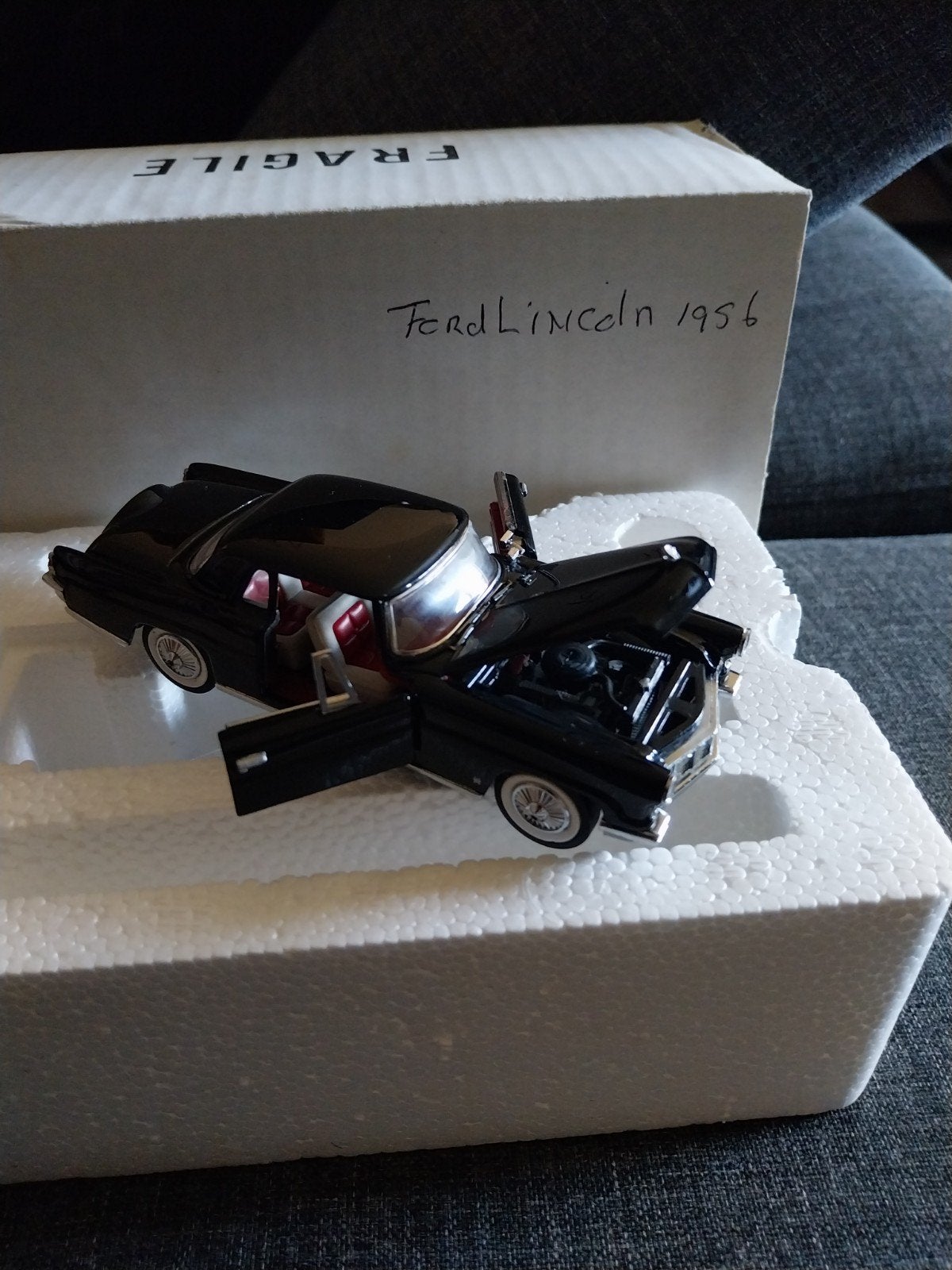 Franklin Mint Ford Lincoln 1956, 1/43, Ophalen of Verzenden, Nieuw, Auto, Overige merken