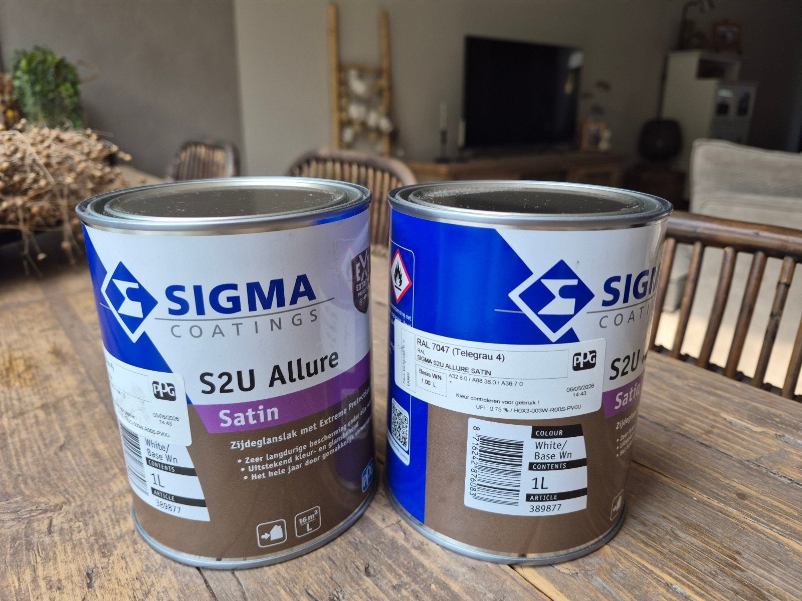 Sigma S2U Allure Satin RAL 7047 Telegrijs 4, Ophalen of Verzenden, Nieuw