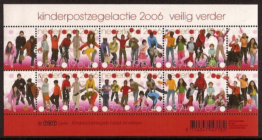 Nederland NVPH nr 2445 postfris Kinderpostzegels 2006, Postzegels en Munten, Postzegels | Nederland, Ophalen of Verzenden, Na 1940