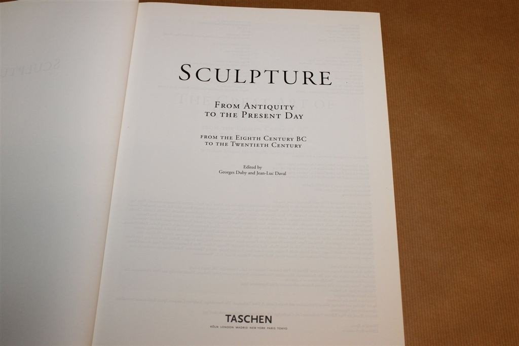 Sculpture Antiquity to Present — Taschen Overzichtswerk, Ophalen of Verzenden, Gelezen