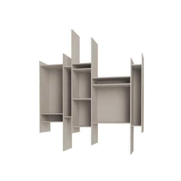 Italia Randomito wandkast (beige, lichtgrijs), Ophalen, Gebruikt, Minder dan 150 cm, Minder dan 25 cm