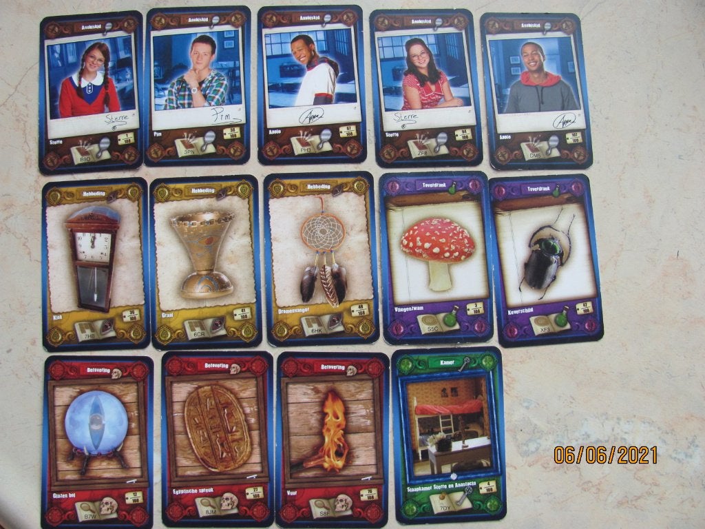 NIEUW 42 REALITY CARDS Het Huis ANUBIS televisie Nickelodeon, Ophalen of Verzenden, Nieuw, Tv, Foto of Kaart