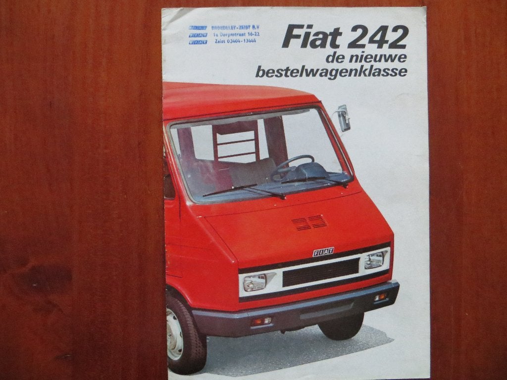 Fiat 242 (dec. 1977), Boeken, Ophalen of Verzenden, Zo goed als nieuw, Overige merken