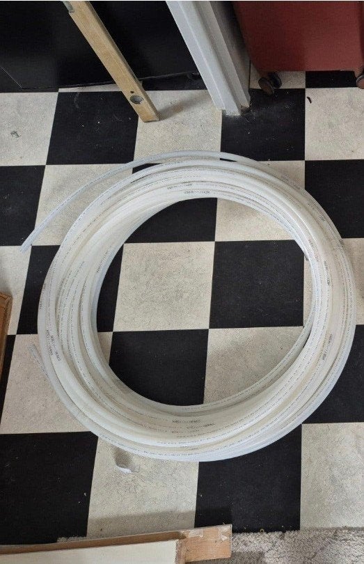 16mm vloerverwarming slang / buis - 72 meter, Ophalen of Verzenden, Overige materialen, 6 meter of meer, Overige typen