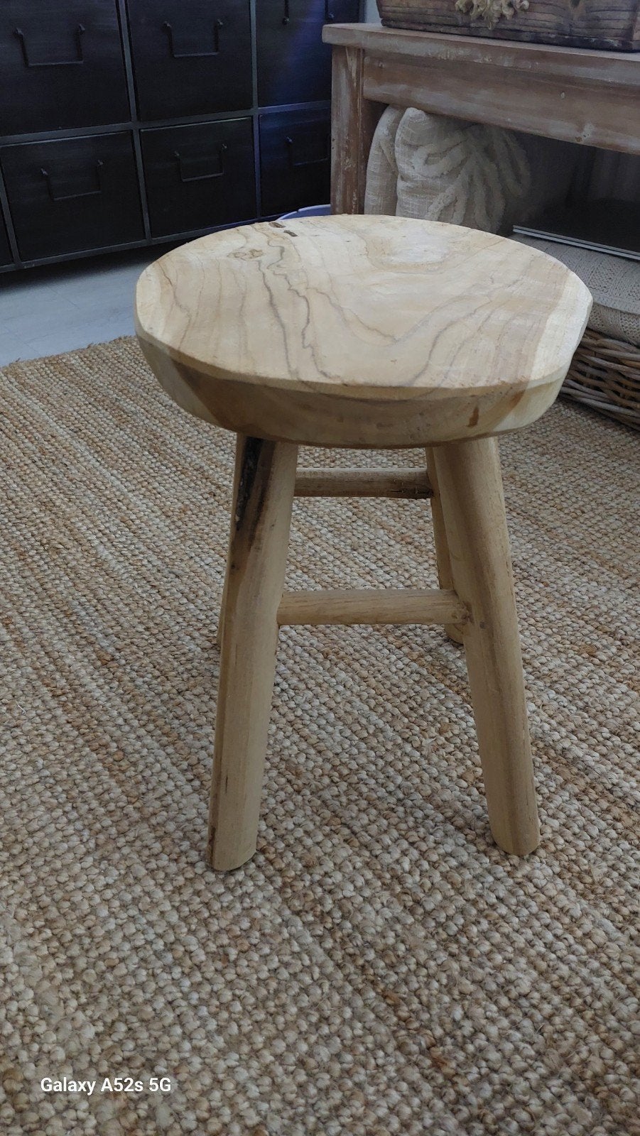 Houten kruk, Ophalen, Hout