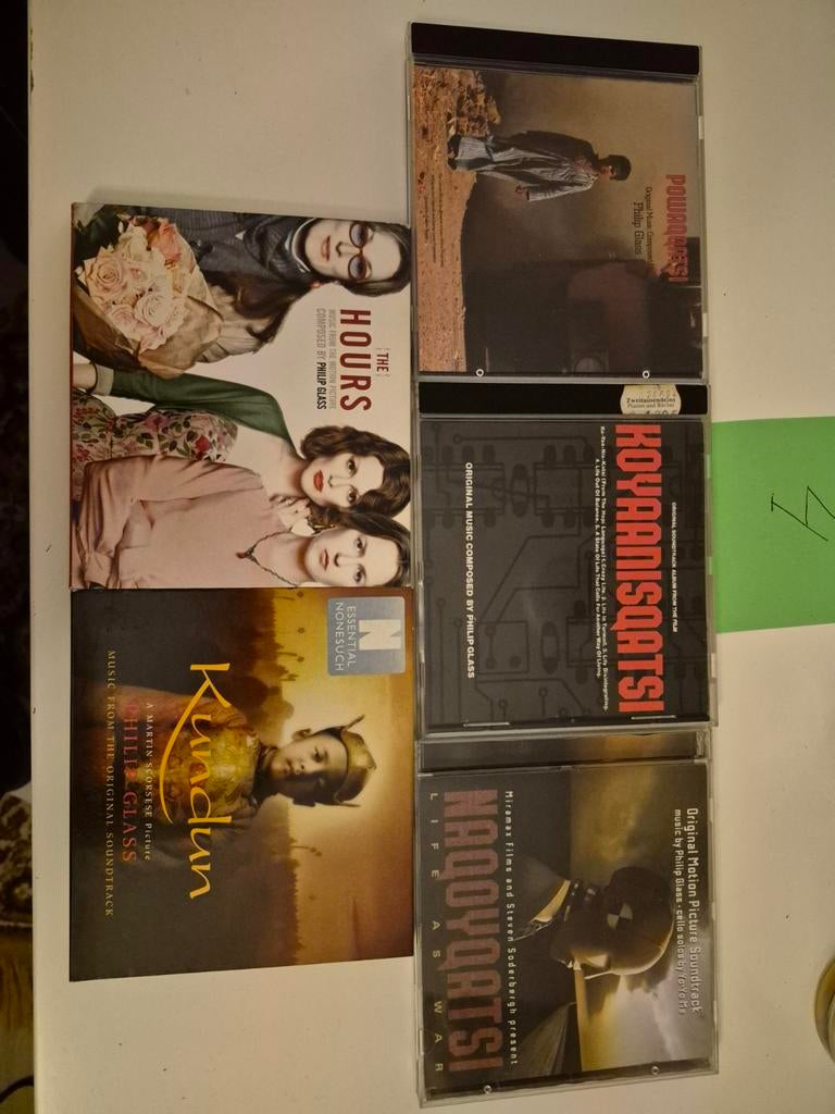Philip Glass CD Boxset - 5 originele soundtracks, Ophalen of Verzenden, Zo goed als nieuw, Boxset