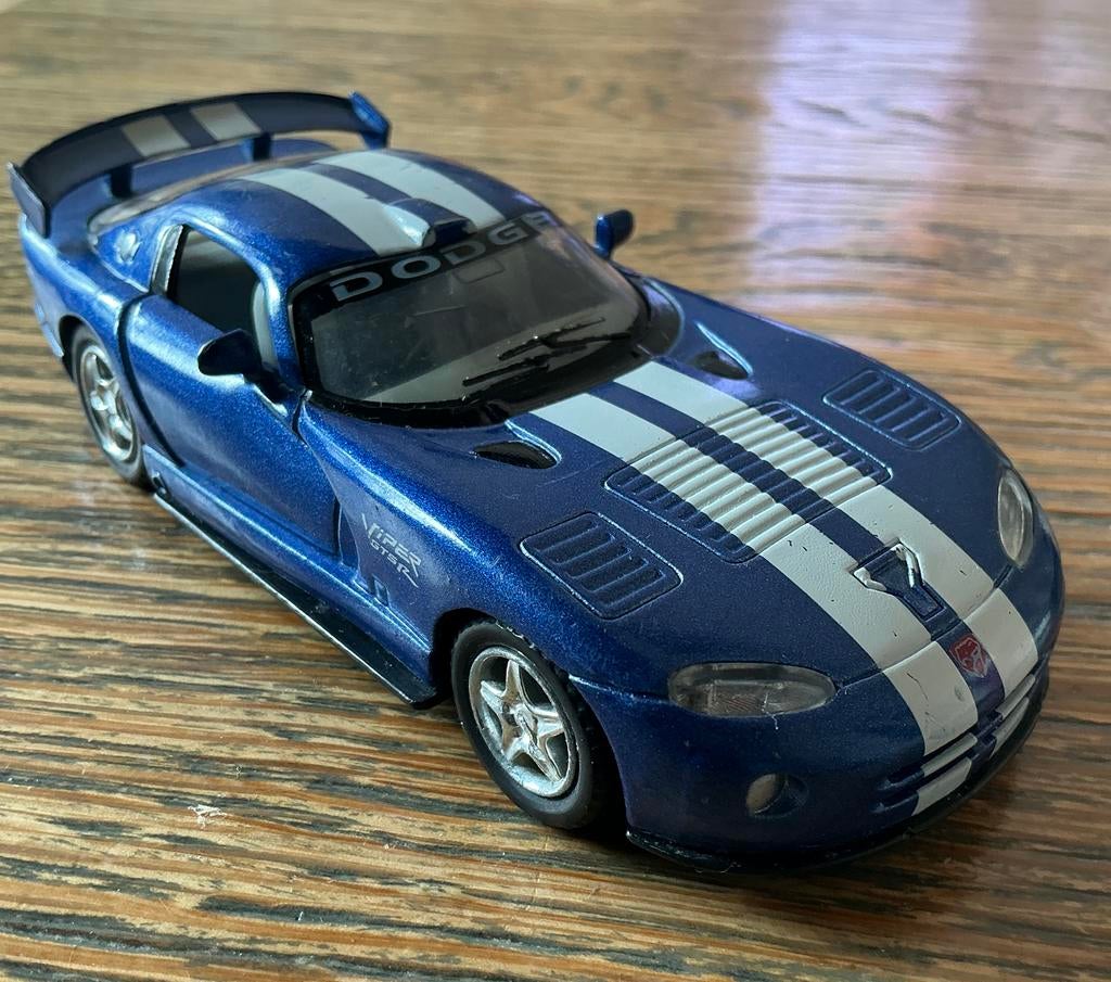 Grote Dodge viper gts auto met spoiler 12.8 cm, Ophalen, Gebruikt, Auto