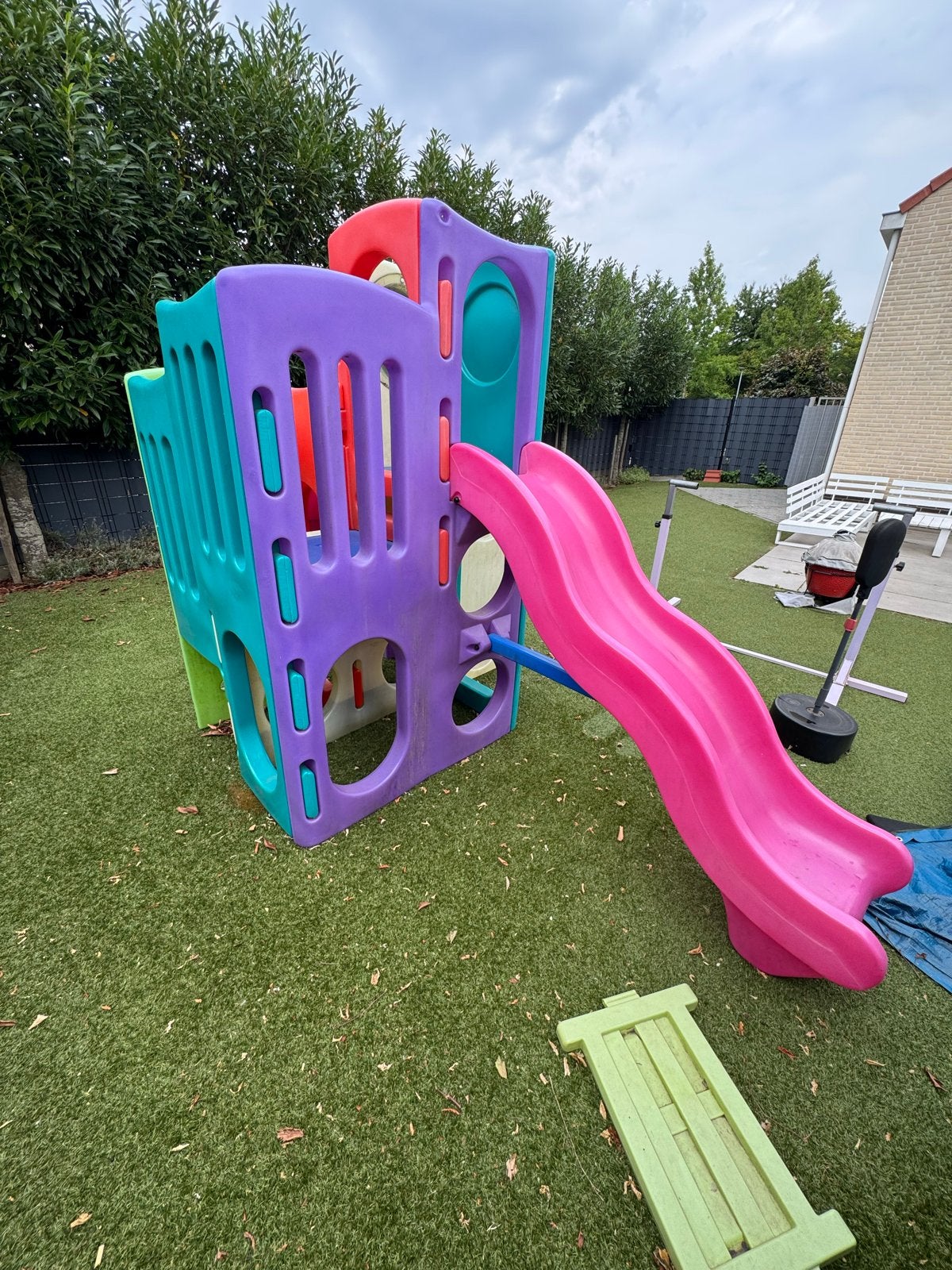 Little Tikes Klimtoestel met Glijbaan - Kleurrijk Speelplezi, Kinderen en Baby's, Speelgoed | Buiten | Speeltoestellen, Ophalen