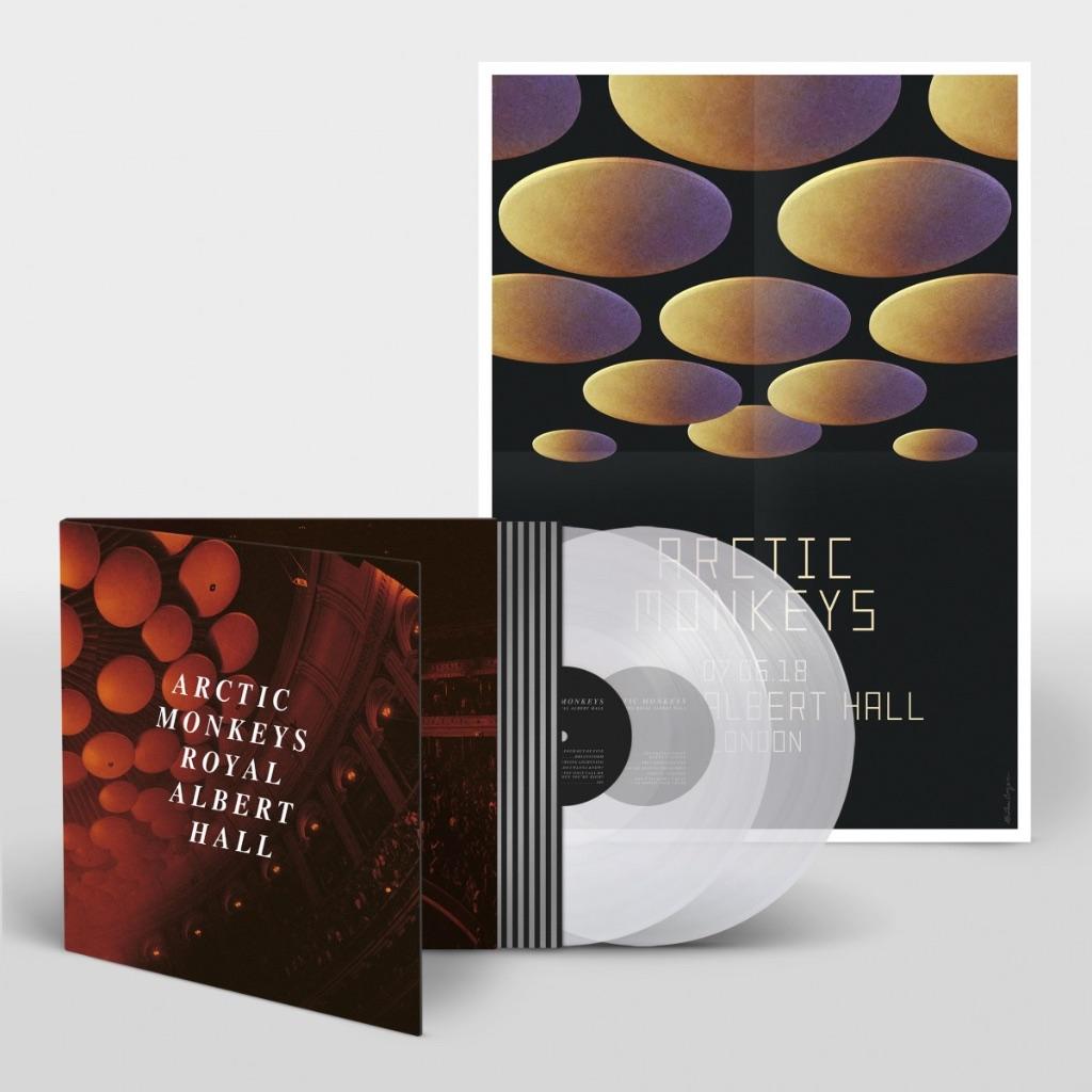 Vinyl 2LP+Poster Arctic Monkeys Royal Albert Hall CLEAR NEW, Cd's en Dvd's, Vinyl | Rock, Ophalen of Verzenden, Nieuw in verpakking