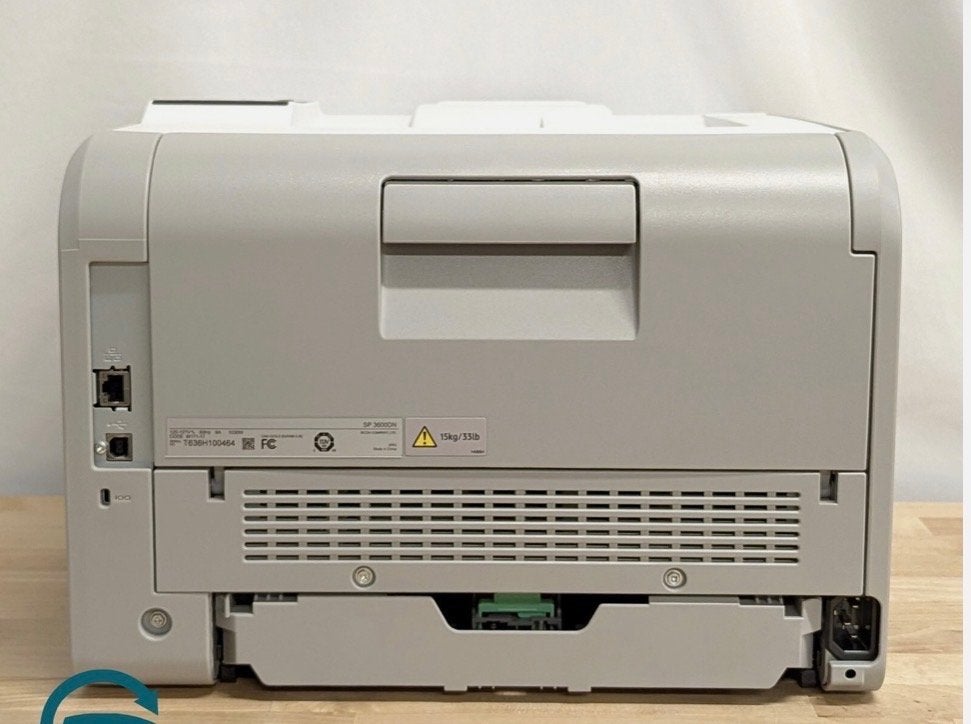 Ricoh SP 3600DN Laserprinter - Zwart-wit, Duplex, Computers en Software, Ophalen, Zwart-en-wit printen, Printer, Zo goed als nieuw