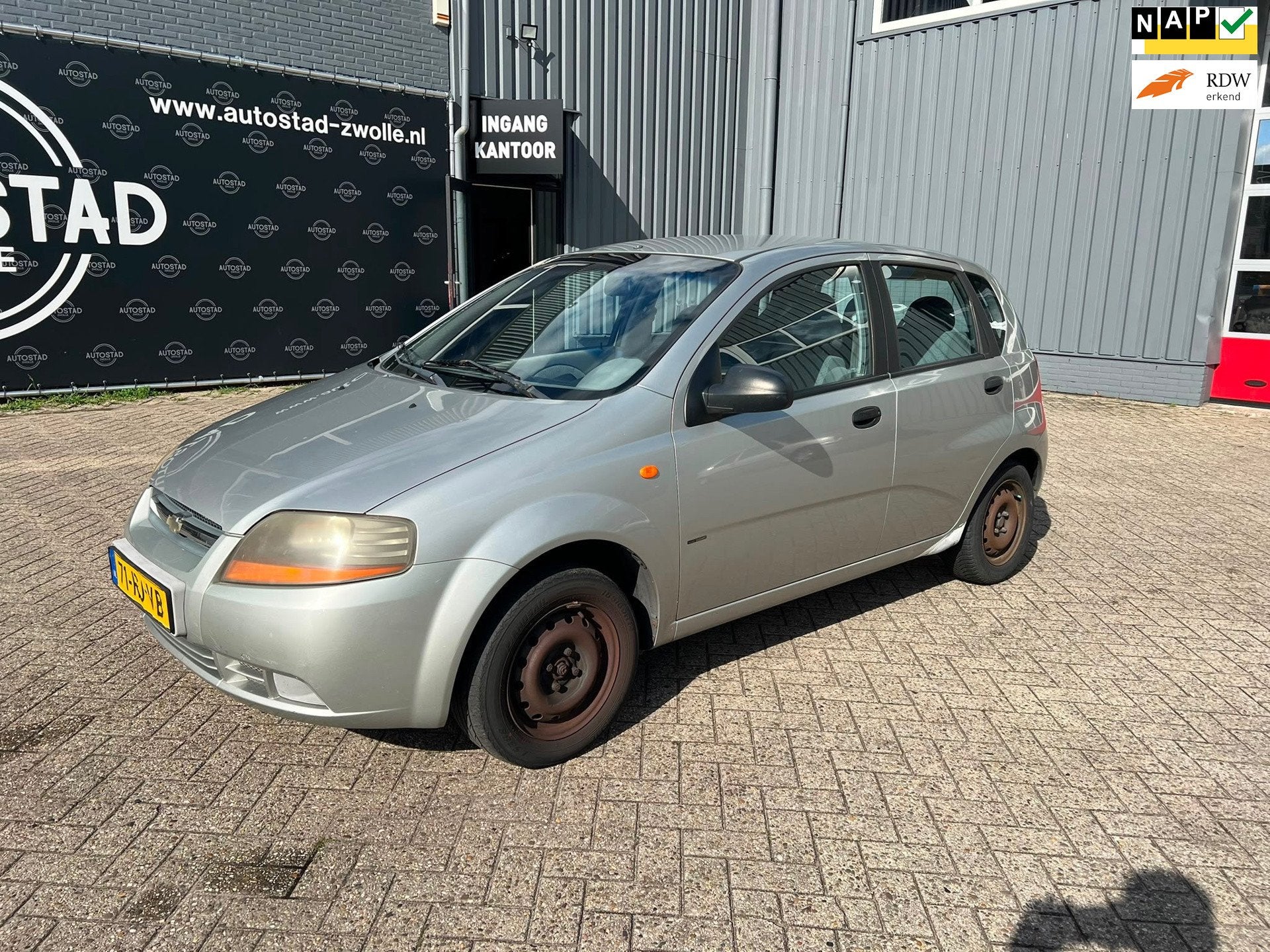 Chevrolet Kalos 1.2 Spirit NL-Auto / 2e Eigenaar / NAP / APK, Auto's, Chevrolet, Voorwielaandrijving, 1150 cc, Beige, 4 cilinders
