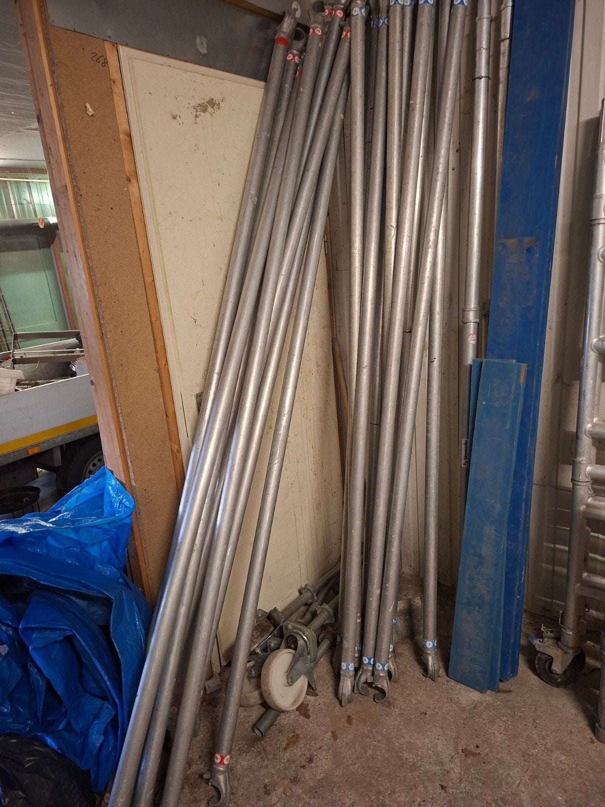 rolsteiger, Doe-het-zelf en Verbouw, Ophalen, Gebruikt, Gevelsteiger, 5 meter of hoger