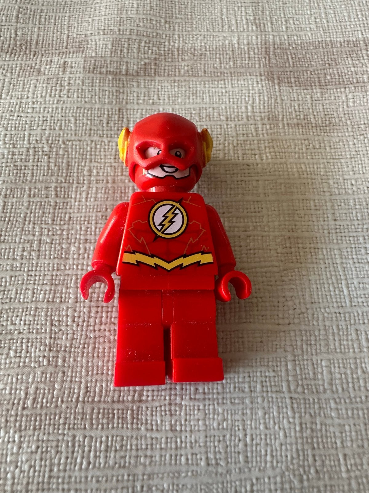 Lego The Flash Minifiguur met 2 gezichten, Overige thema's, Lego, Ophalen of Verzenden, Zo goed als nieuw