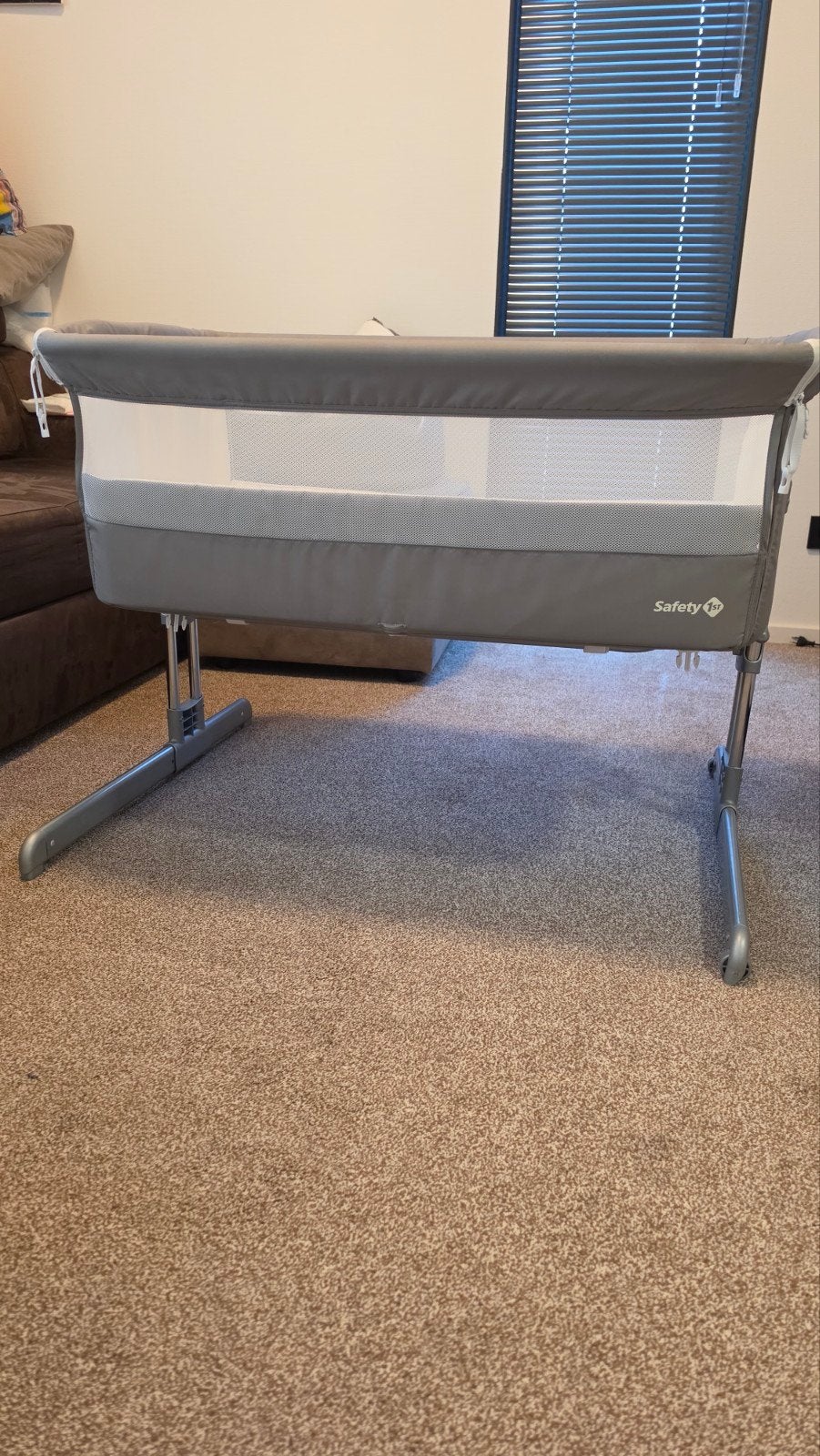 Safety 1st Calidoo Co-Sleeper - Grijs, Ophalen, Zo goed als nieuw, Wieg