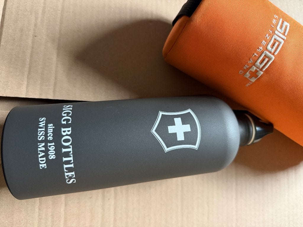 waterfles merk SIGG, Verzenden, Zo goed als nieuw