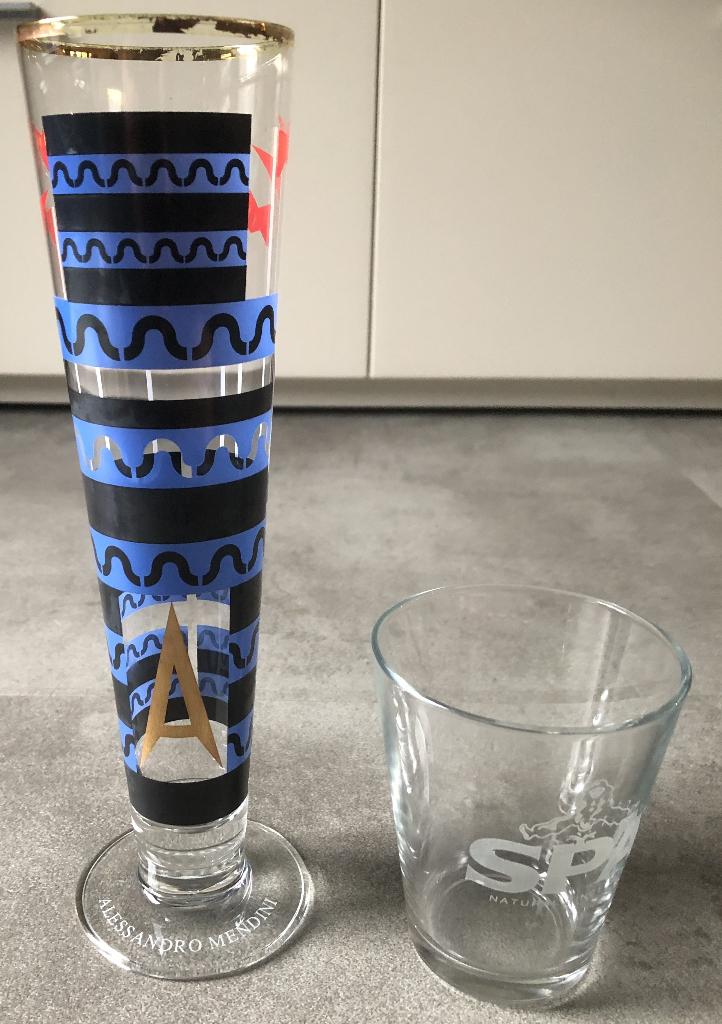 GROOT GLAS - ALLESSANDRO MENDINI - RITZENHOF, Ophalen of Verzenden