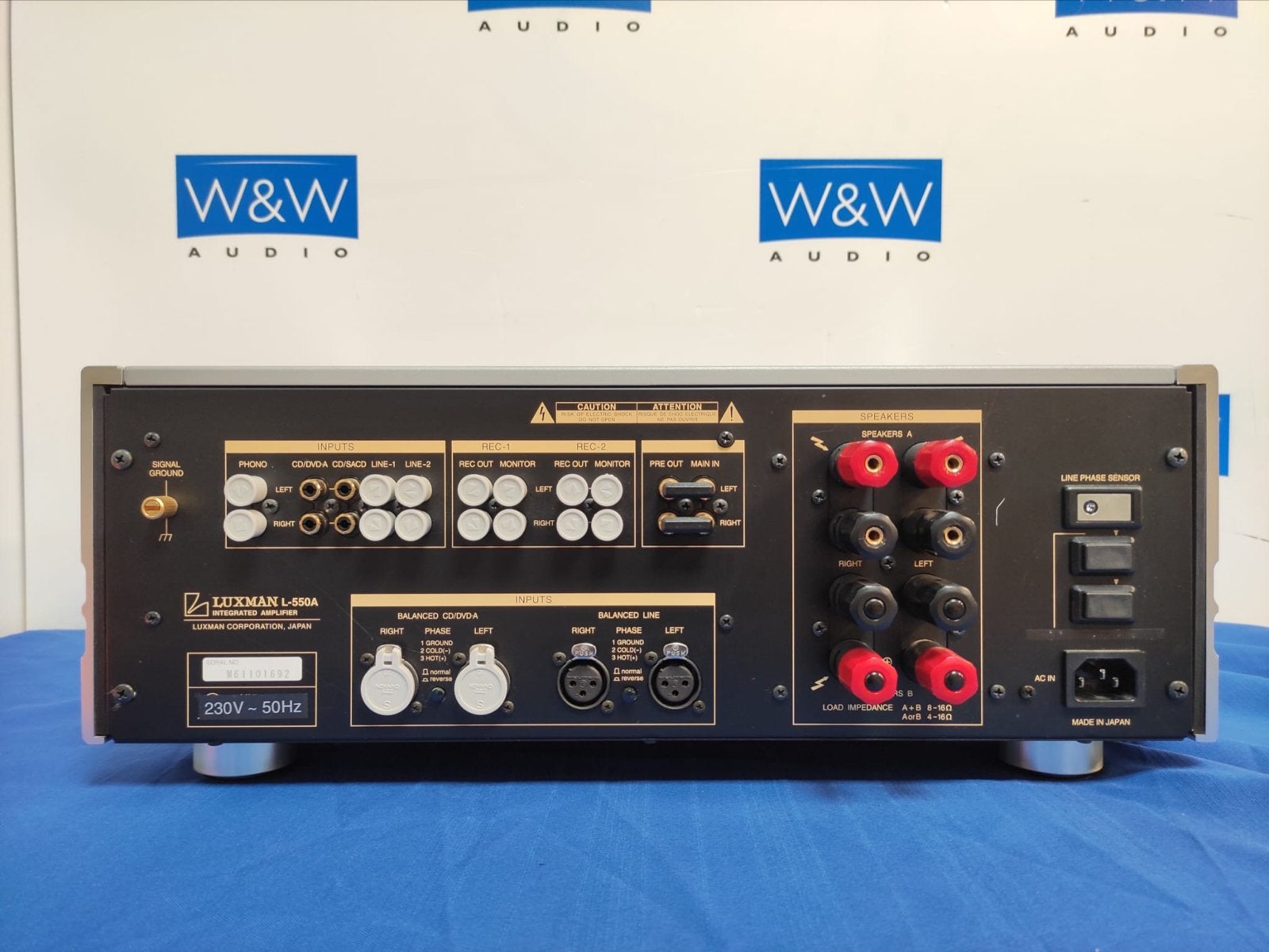 Luxman L-550A Pure Class A Geïntegreerde Versterker, Overige merken, Gebruikt, ., Ophalen of Verzenden