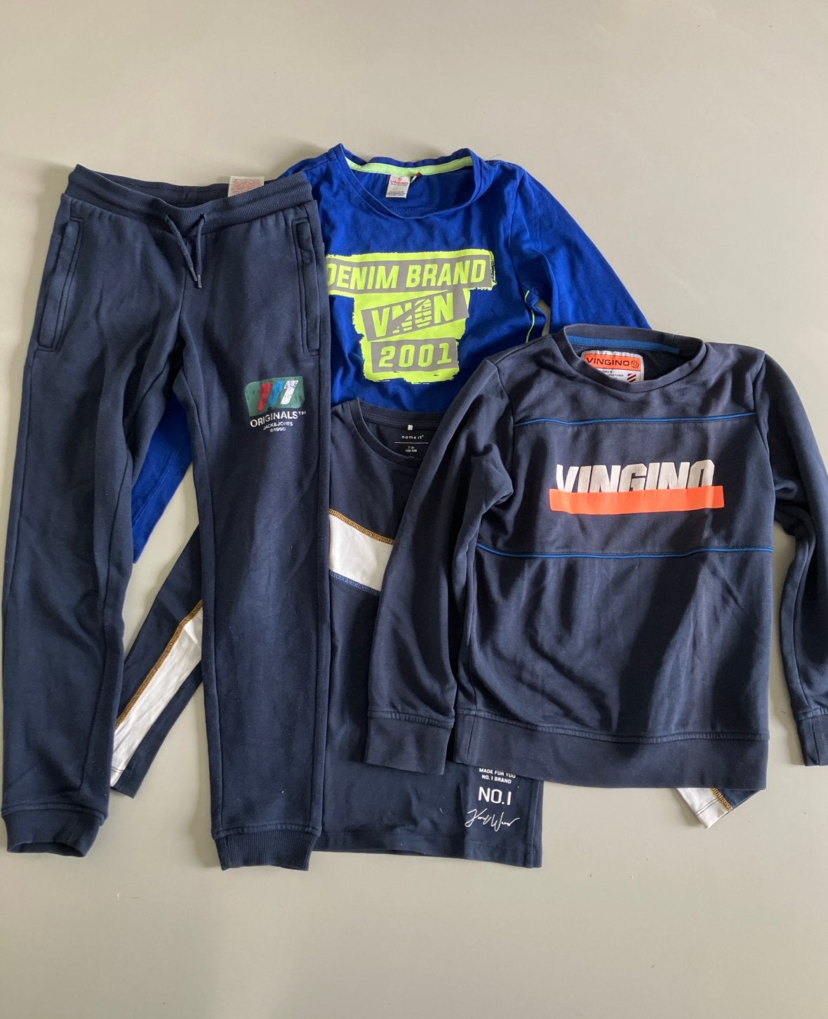 Jongens kledingpakket: Vingino, Name It, Jack & Jones, Ophalen of Verzenden, Gebruikt, Jongen, Setje