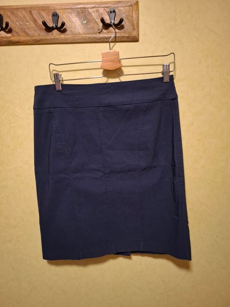 Donkerblauwe rok Charles Vögele maat 40, Maat 38/40 (M), Charles Vogele, Blauw, Ophalen of Verzenden