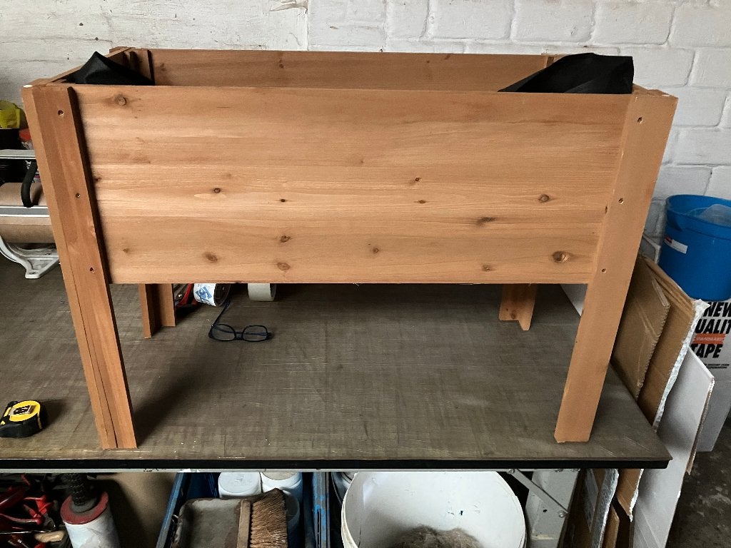 nieuwe plantenbak van hout, Tuin en Terras, Bloembakken en Plantenbakken, Ophalen, Nieuw, Balkon, 60 tot 100 cm