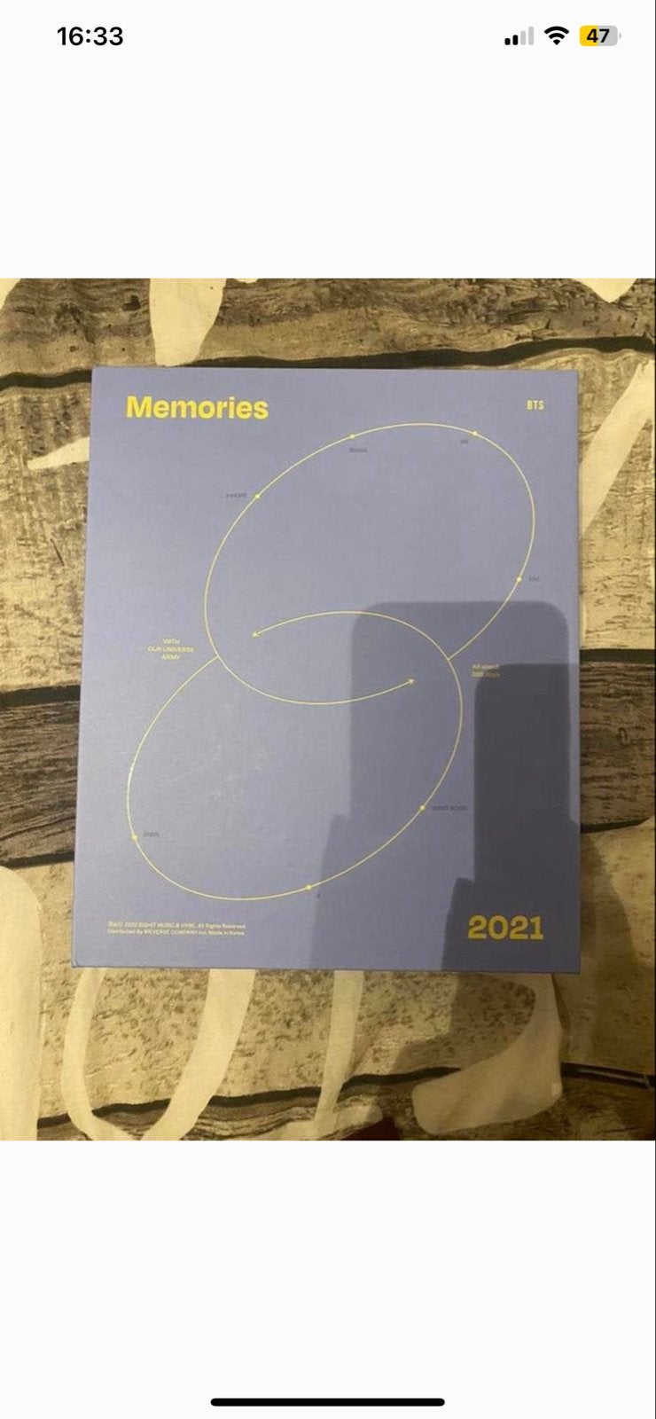 BTS Memories of 2021 K-Pop Boxset, Ophalen, Boxset, K-pop, Inclusief boekje