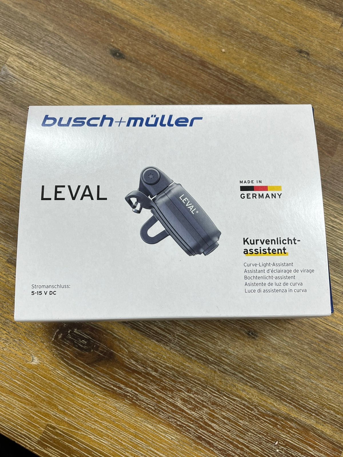 Busch & muller leval bochtenlicht-assistent, Ophalen, Nieuw, Voorlicht