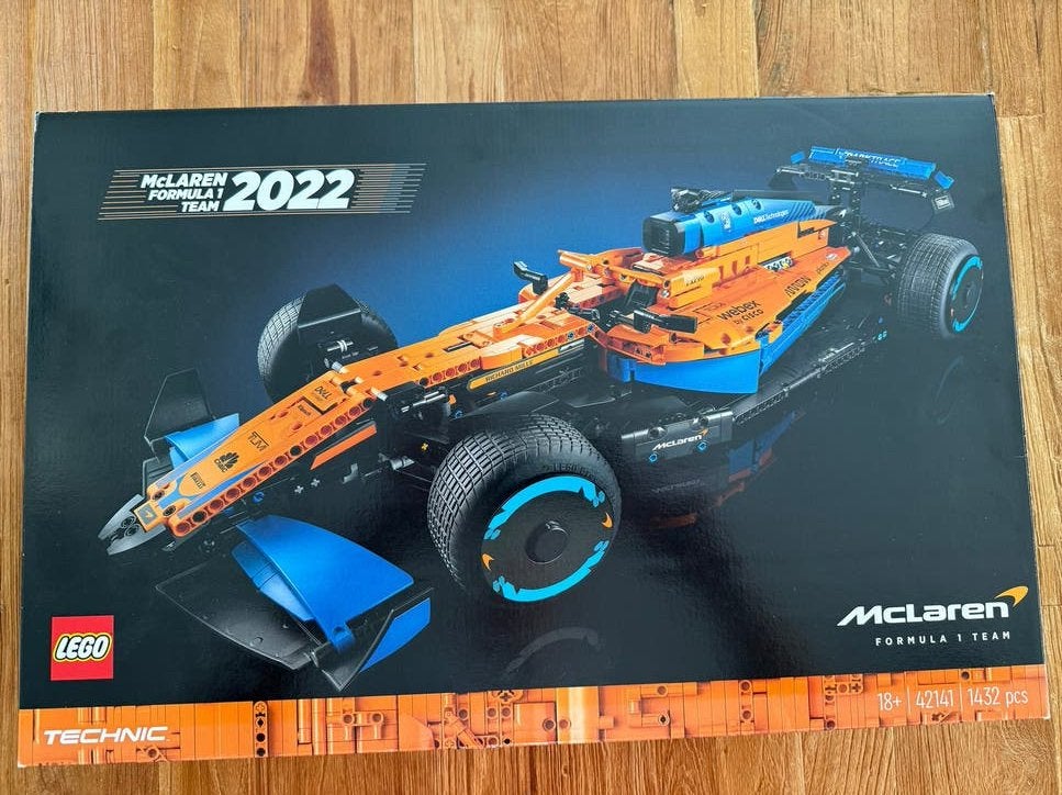 LEGO Technic McLaren Formule 1 Racewagen 42141, Ophalen, Zo goed als nieuw