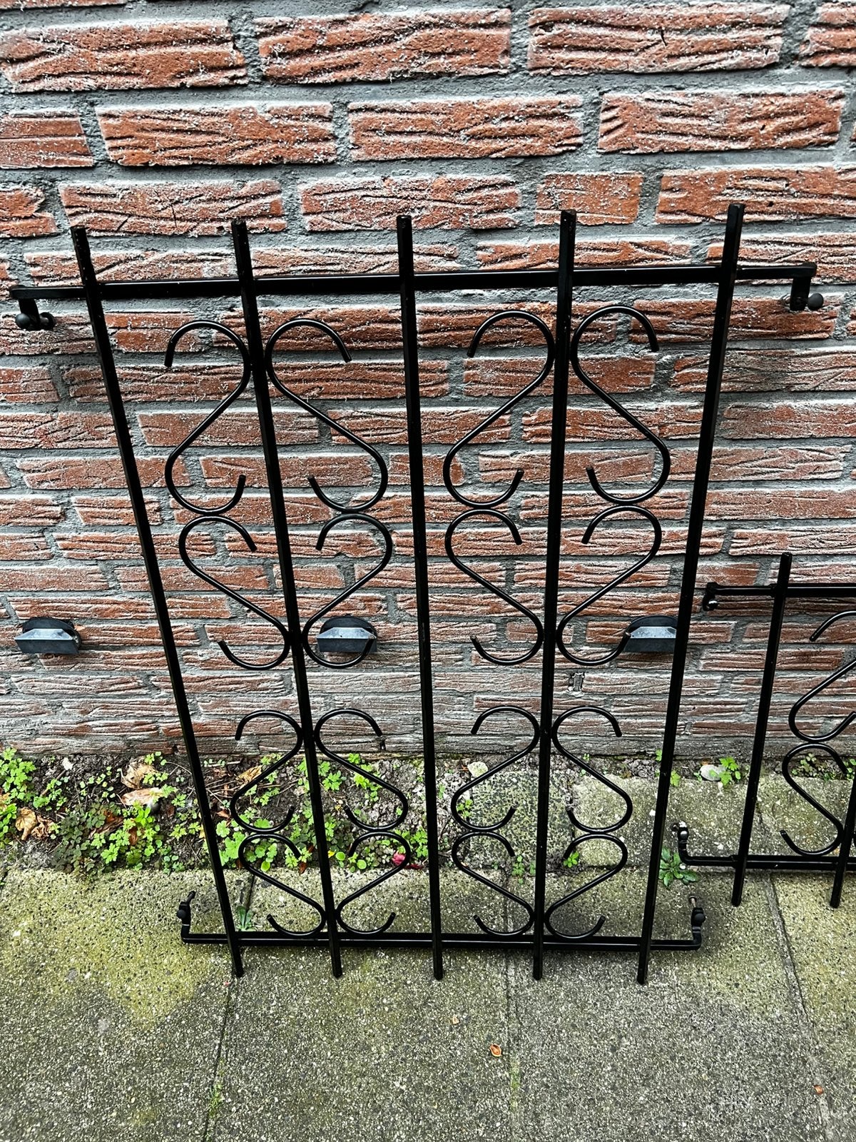 Voordeur anti inbraak rek  2 delig, Ophalen, Gebruikt