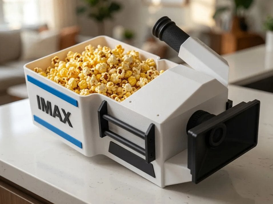 The odyssey IMAX popcorn bak replica, Gebruiksvoorwerp, Hengelo OV, Nieuw, Ophalen of Verzenden