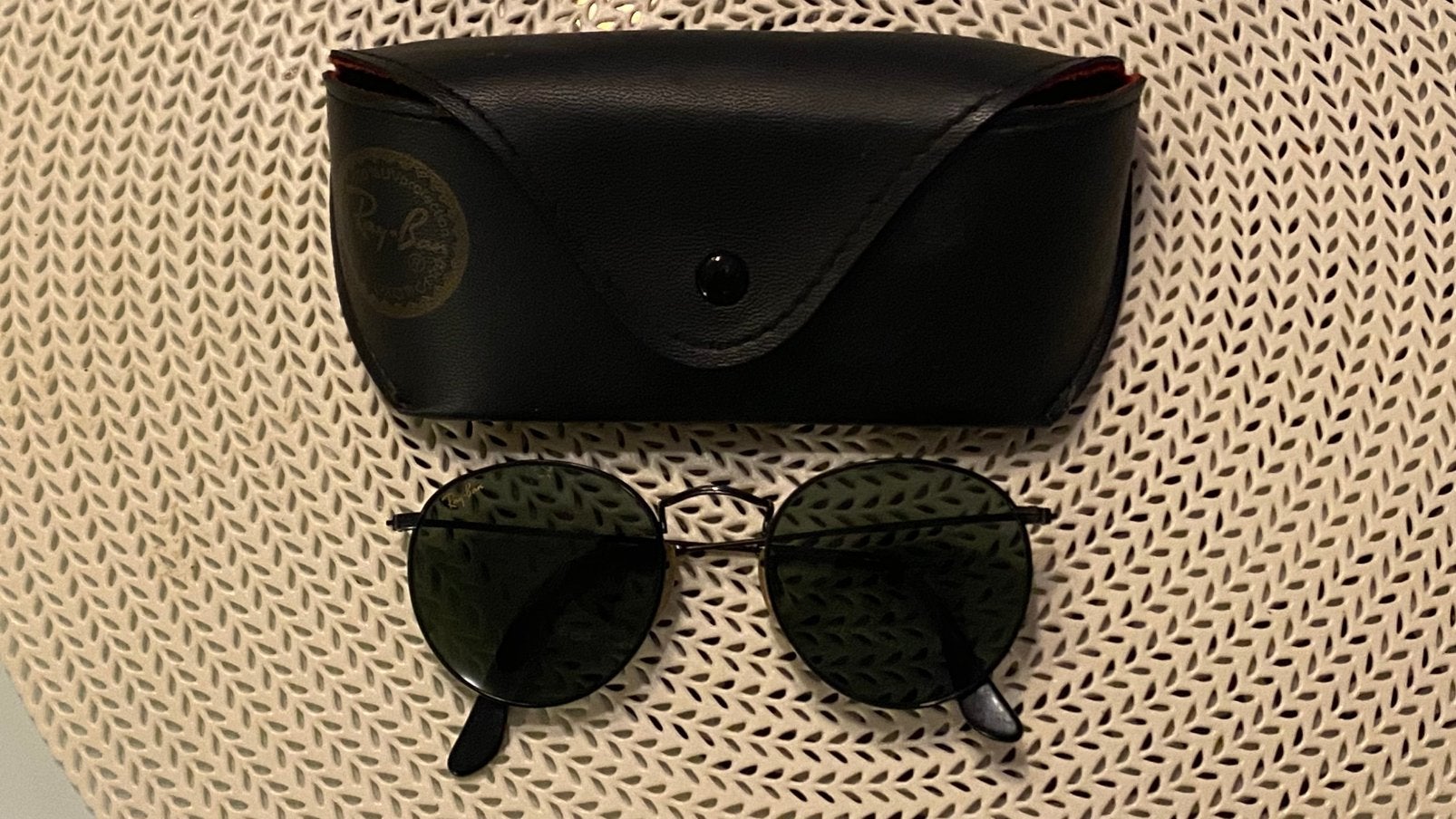 Ray Ban B&L USA in nette staat, Ophalen of Verzenden, Zo goed als nieuw, Zwart, Ray-Ban
