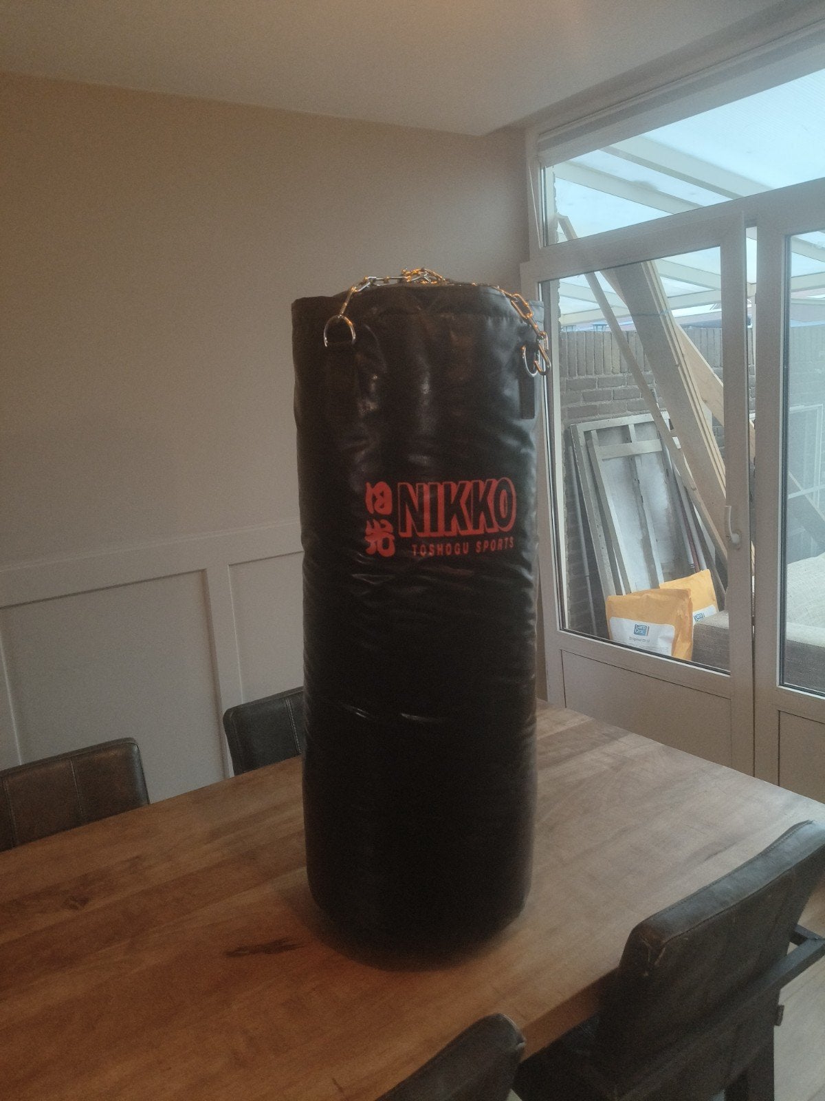 Nikko Bokszak 20-30kg, 1m hoog, Sport en Fitness, Vechtsporten en Zelfverdediging, Ophalen, Zo goed als nieuw, Overige, Vechtsportmateriaal