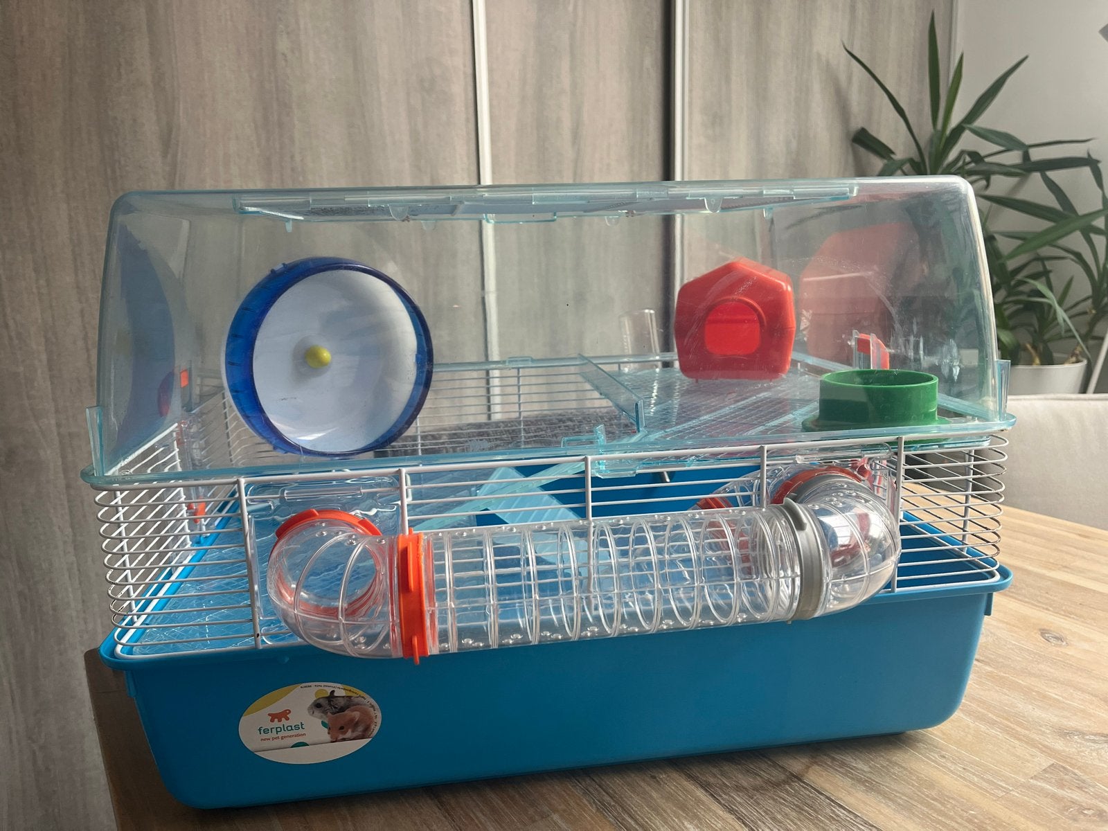 Hamsterkooi, Dieren en Toebehoren, Knaagdieren en Konijnen | Hokken en Kooien, Kooi, Gebruikt, Minder dan 75 cm, Hamster