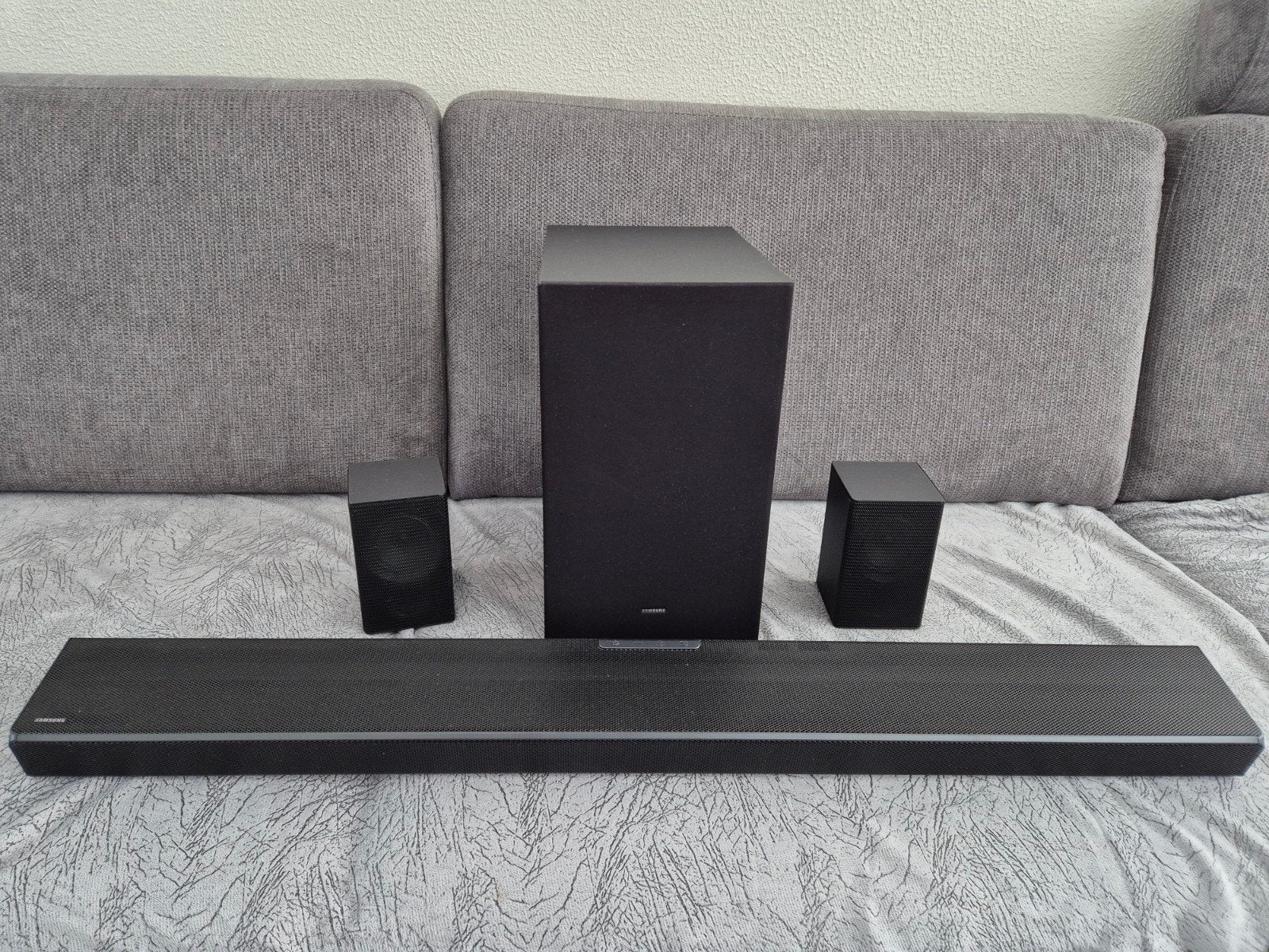 Samsung QLED Soundbar Dolby Atmos!, Ophalen of Verzenden, Bluetooth, Zo goed als nieuw
