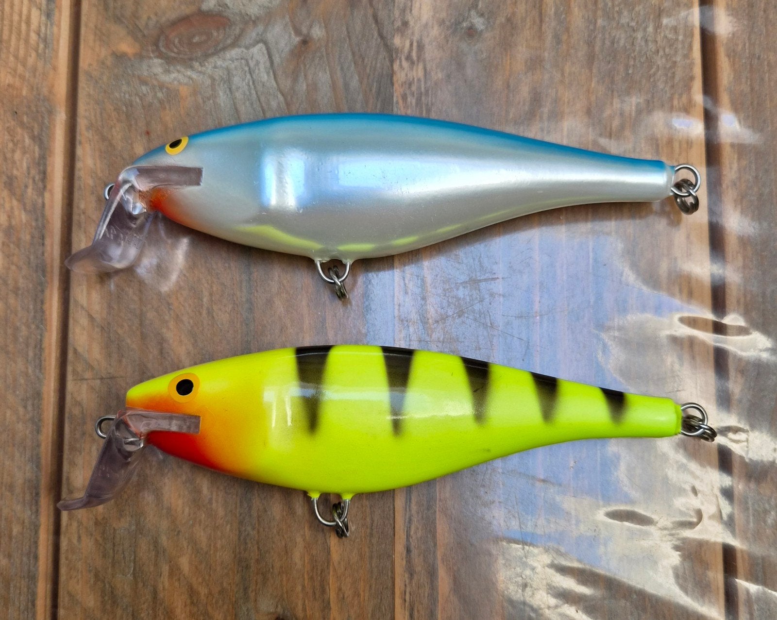 2x Rapala Super Shad Rap SSR14 B en YT set Kunstaas, Ophalen of Verzenden, Zo goed als nieuw, Overige typen