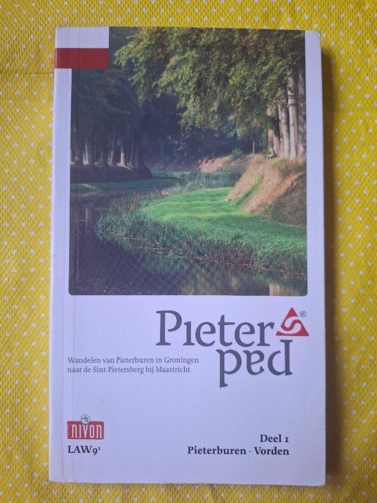 Pieterpad Deel 1: Pieterburen - Vorden (LAW 9-1), Fiets- of Wandelgids, Ophalen of Verzenden, Nivon, Benelux