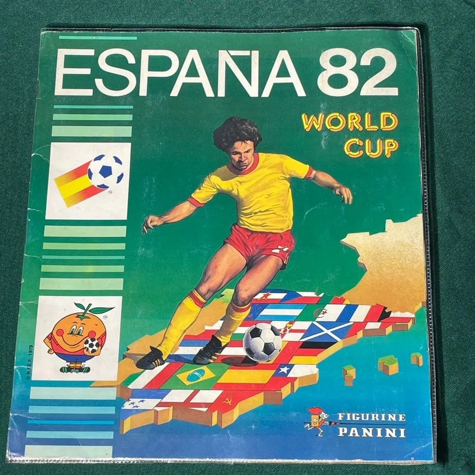 Panini WK 1982 – compleet album (World Cup 82), Ophalen of Verzenden, Zo goed als nieuw, Meerdere stickers